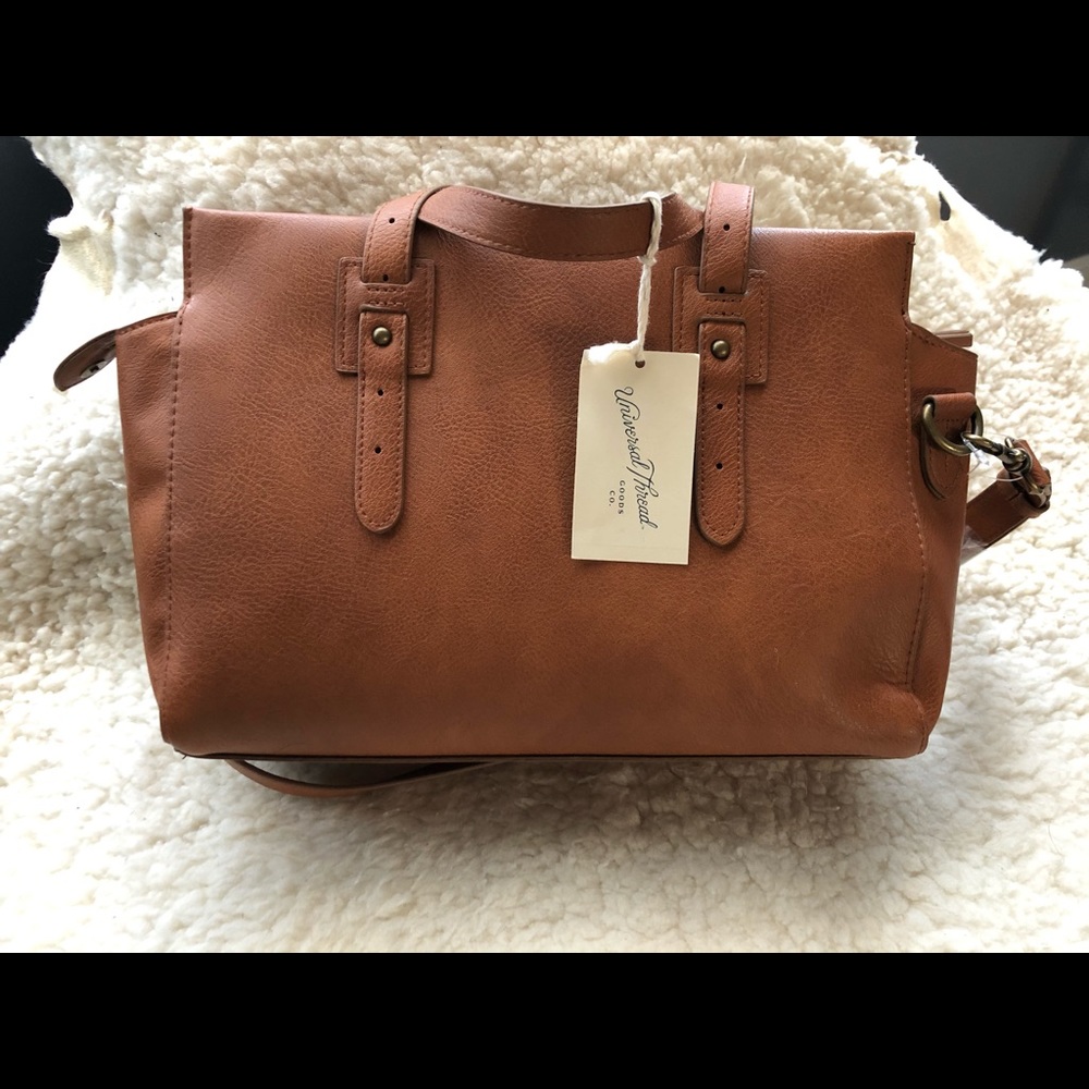 Carter Satchel Handbag - Cognac Universal Thread